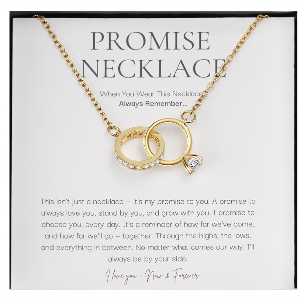 Promise Ring Necklace