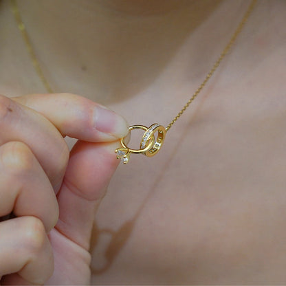 Promise Ring Necklace