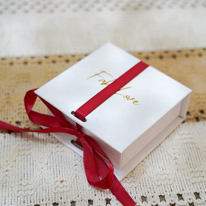 Custom Birth Flower Name Necklace