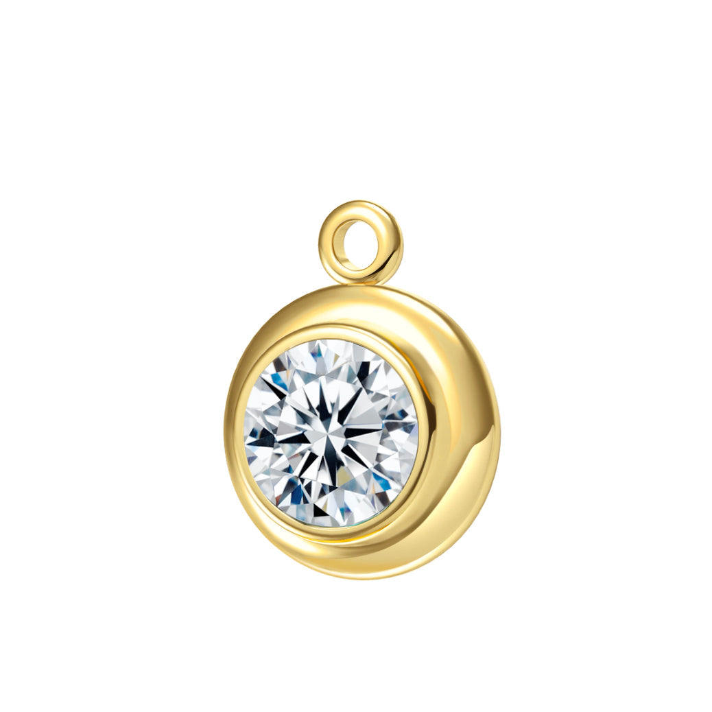 Permanent Bracelet Birthstone Charm