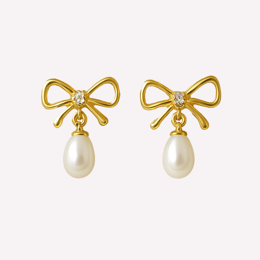 Elise Bow Earrings