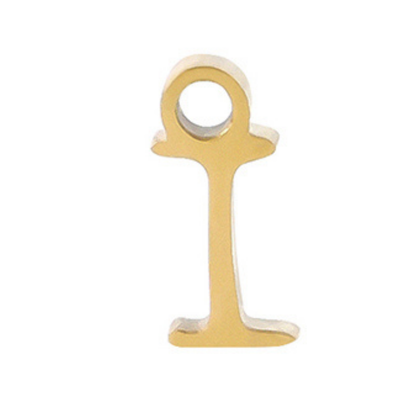Permanent Bracelet Letter Charm #1
