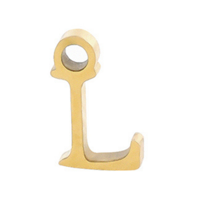 Permanent Bracelet Letter Charm #2