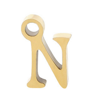 Permanent Bracelet Letter Charm #2