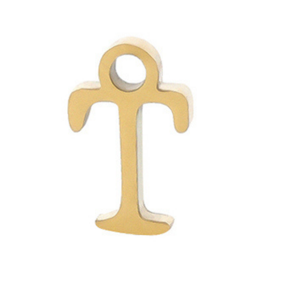 Permanent Bracelet Letter Charm #2