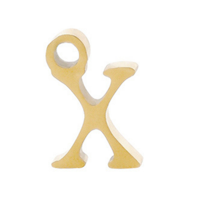 Permanent Bracelet Letter Charm #1