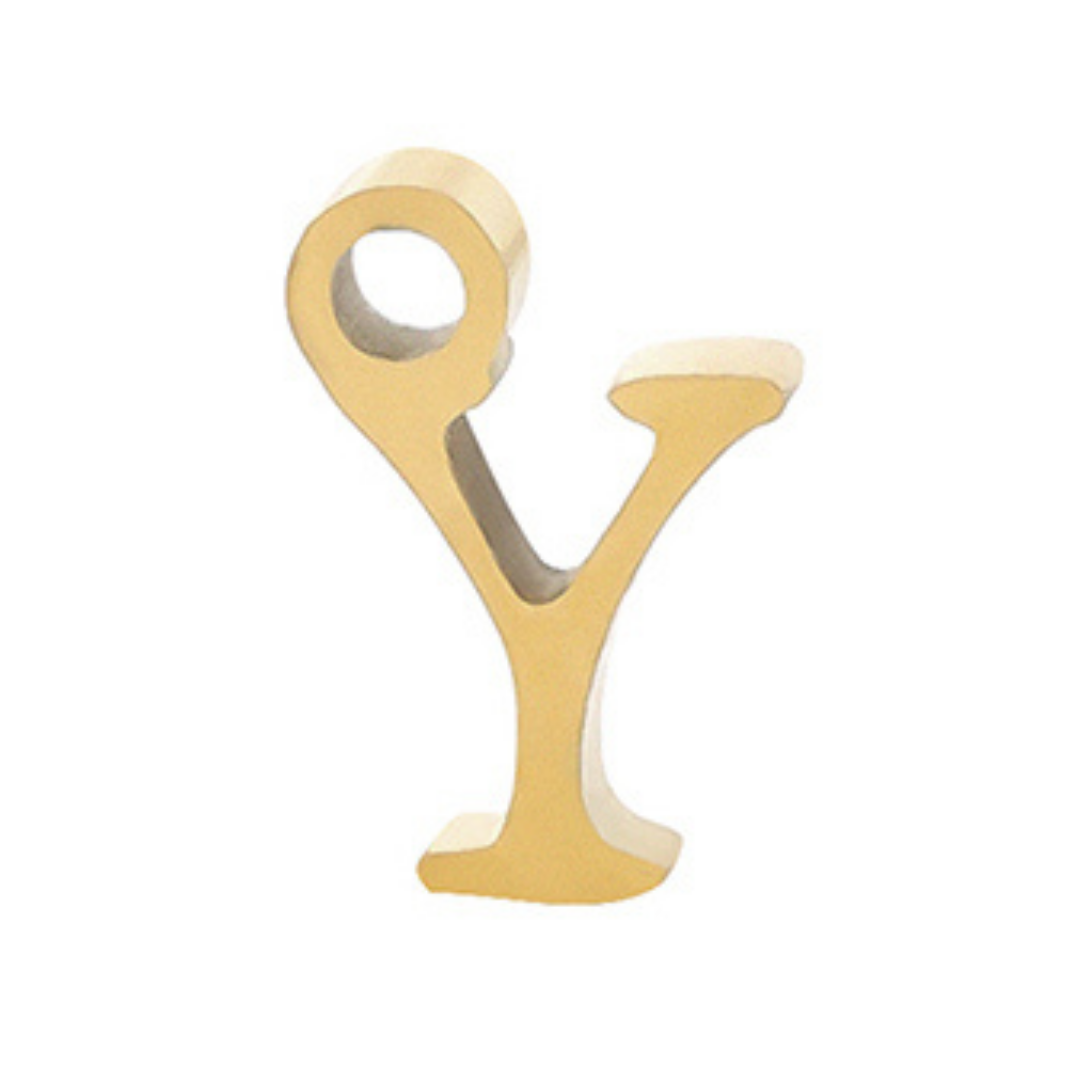 Permanent Bracelet Letter Charm #1