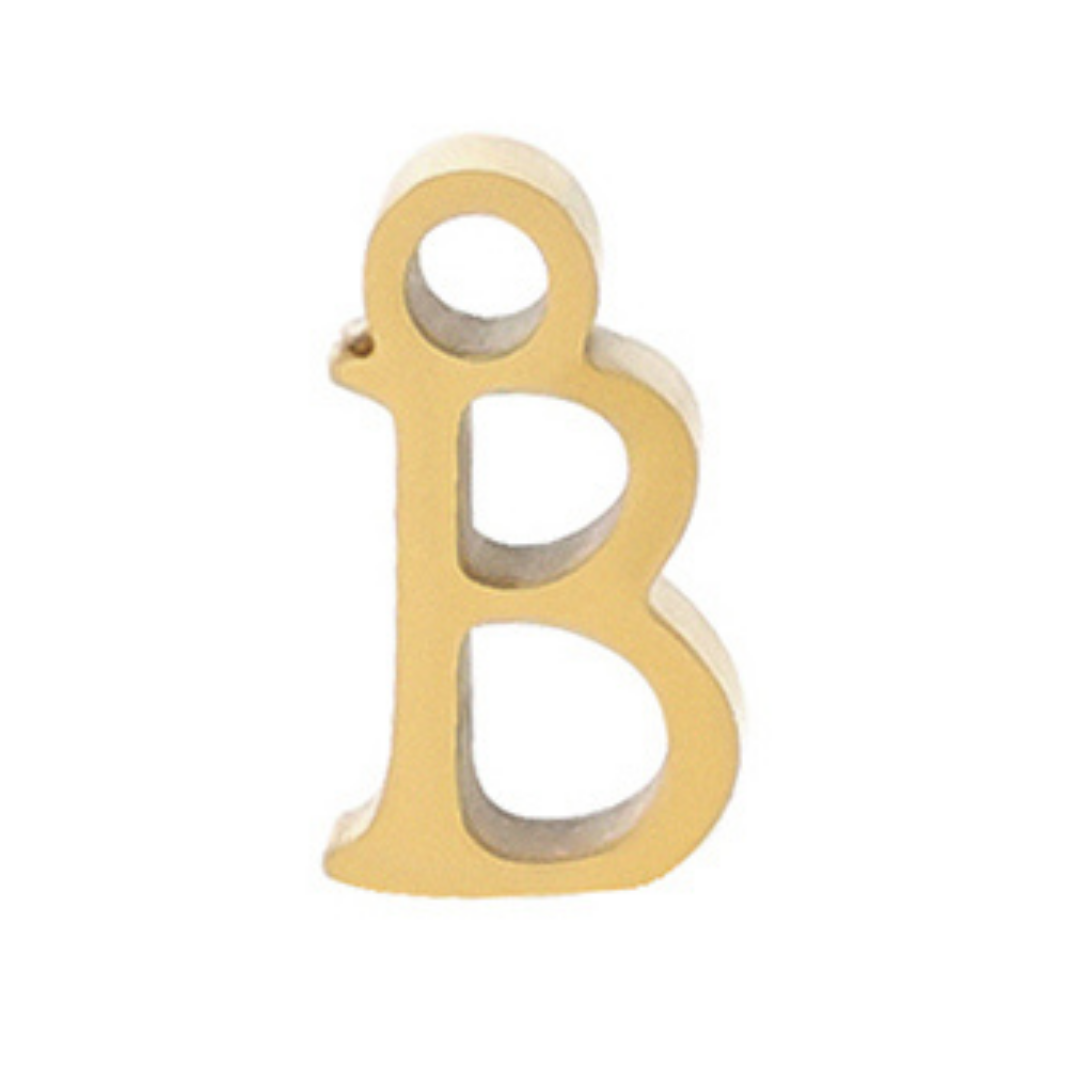 Permanent Bracelet Letter Charm #1