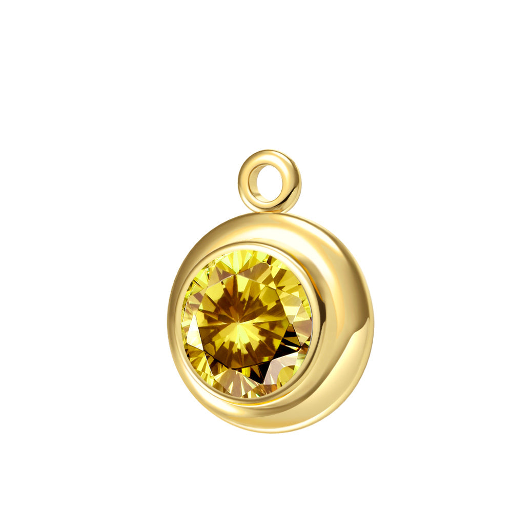 Permanent Bracelet Birthstone Charm