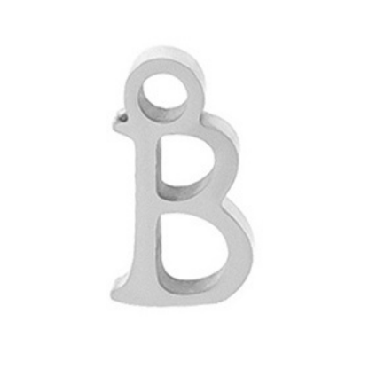 Permanent Bracelet Letter Charm #1