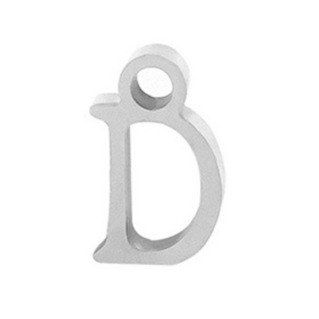 Permanent Bracelet Letter Charm #2