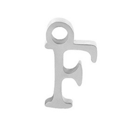 Permanent Bracelet Letter Charm #1
