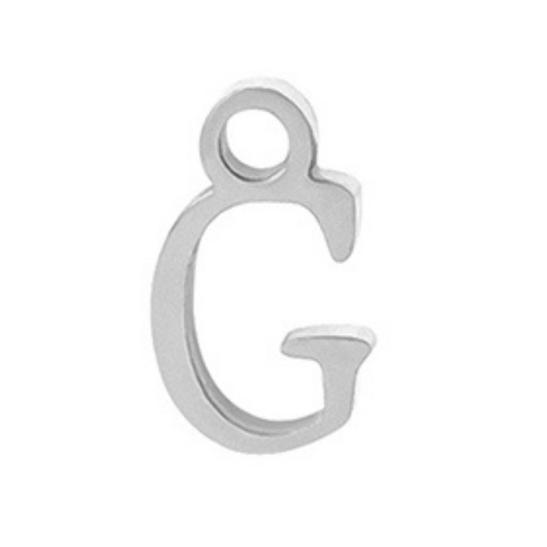 Permanent Bracelet Letter Charm #2