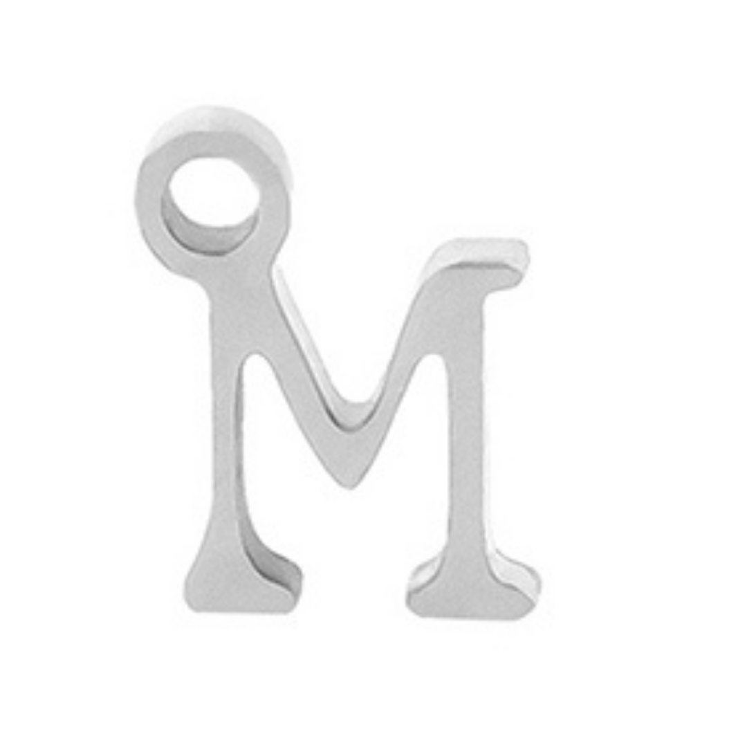 Permanent Bracelet Letter Charm