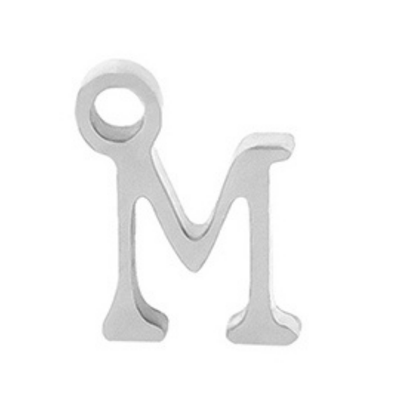 Permanent Bracelet Letter Charm