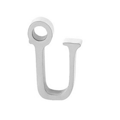 Permanent Bracelet Letter Charm #1