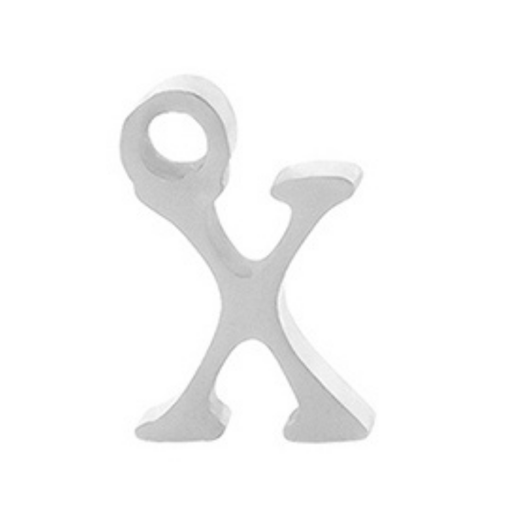 Permanent Bracelet Letter Charm #1