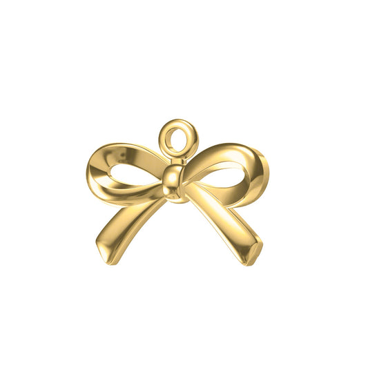 Permanent Bracelet Bow Charm