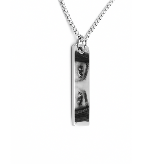 Personalized Eye Photo Necklace