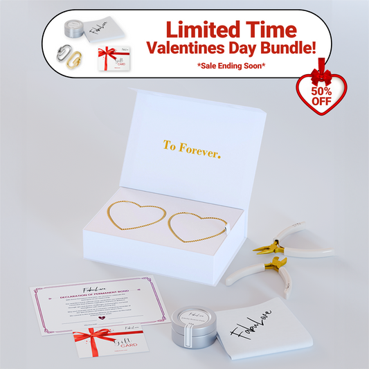 Valentines Permanent Bracelet Kit Bundle